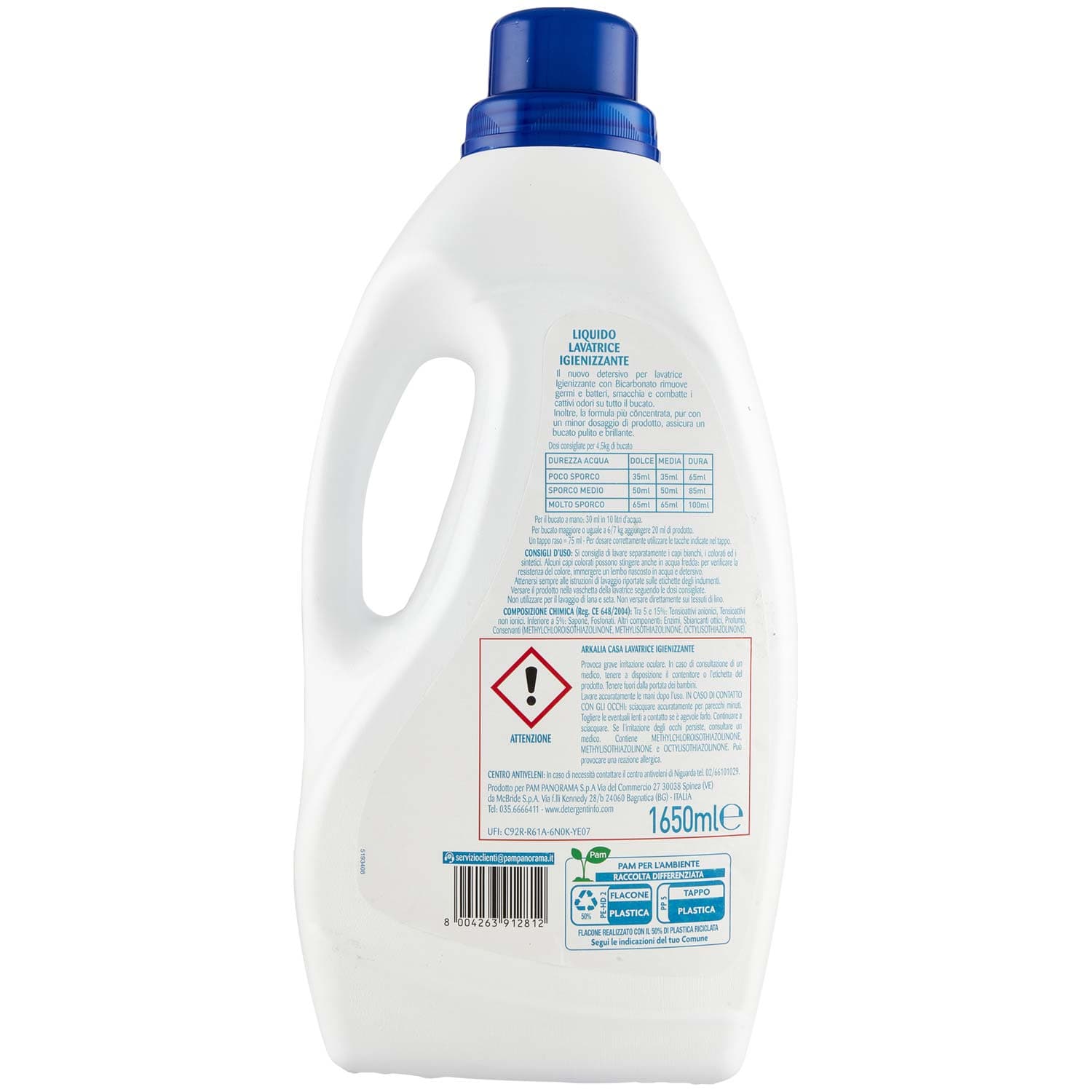 ARKALIA CASA Lavatrice Igienizzante 1650 ml – immagine 5