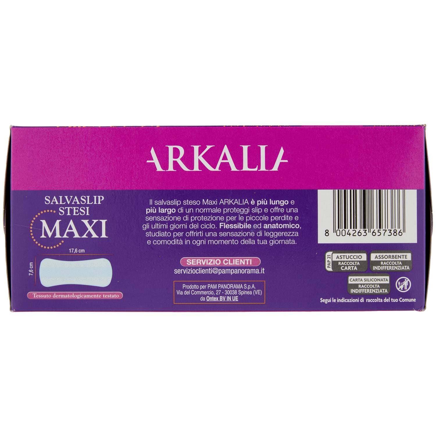 ARKALIA Salvaslip Stesi Maxi 32 pz – immagine 5
