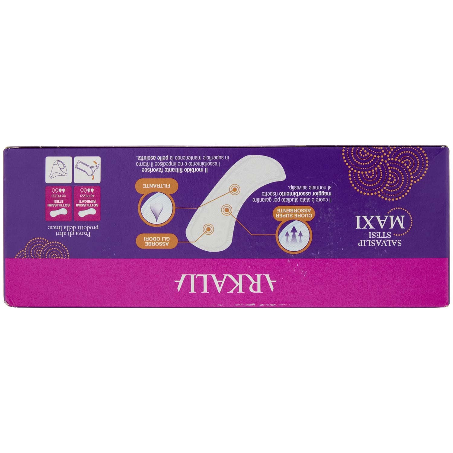 ARKALIA Salvaslip Stesi Maxi 32 pz – immagine 8