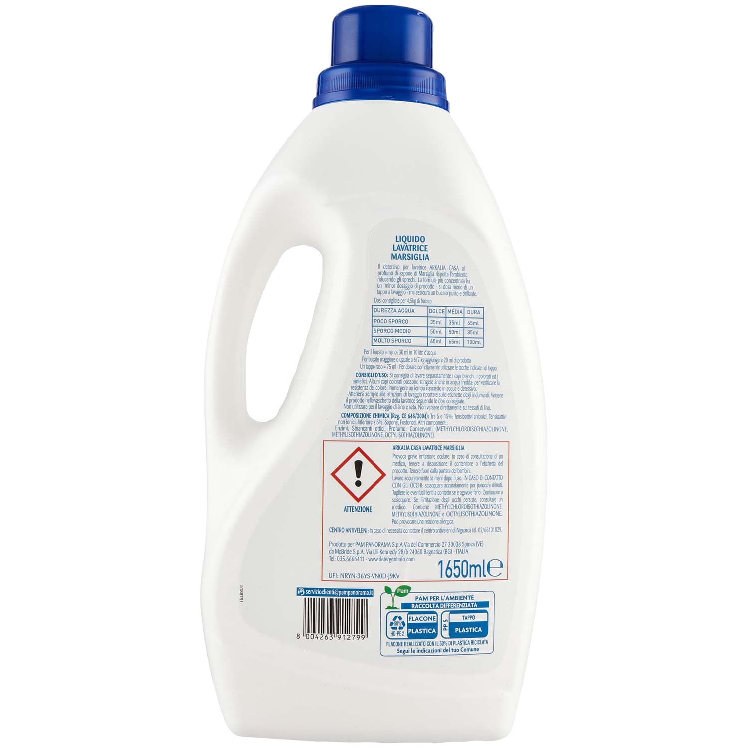 ARKALIA CASA Lavatrice Marsiglia 1650 ml – immagine 5