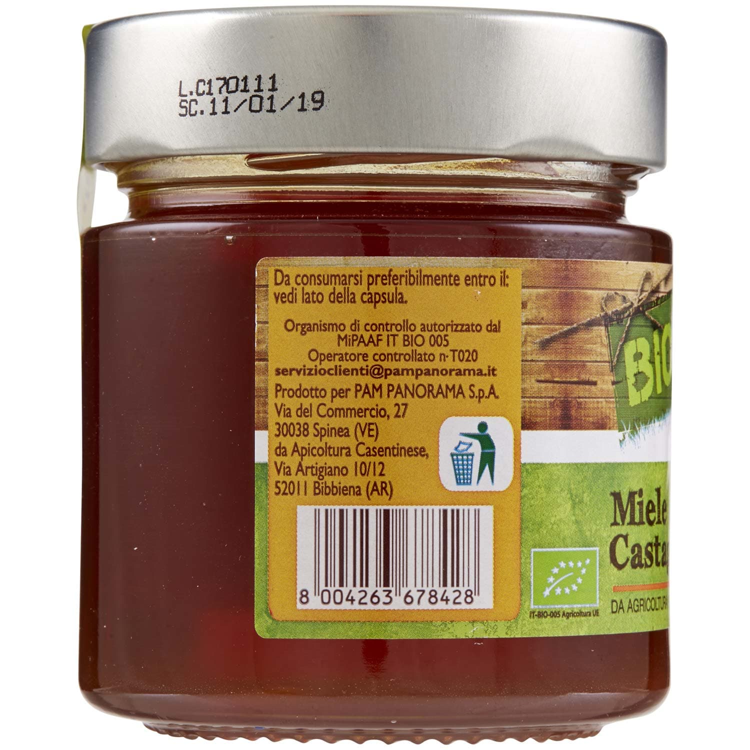 BIO Miele di Castagno 300 g – immagine 4