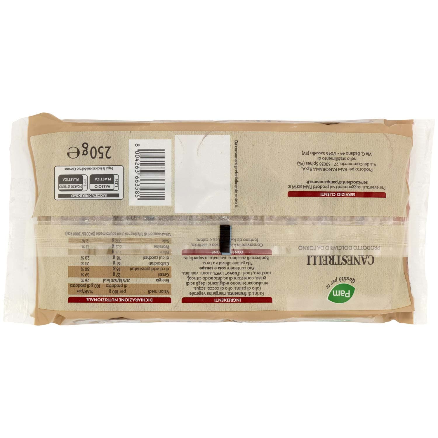 PAM PANORAMA Canestrelli 250 g – immagine 5