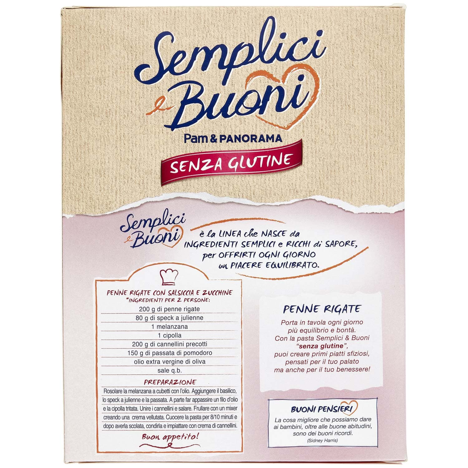 SEMPLICI E BUONI Senza Glutine Penne Rigate Riso e Mais 400 g – immagine 5