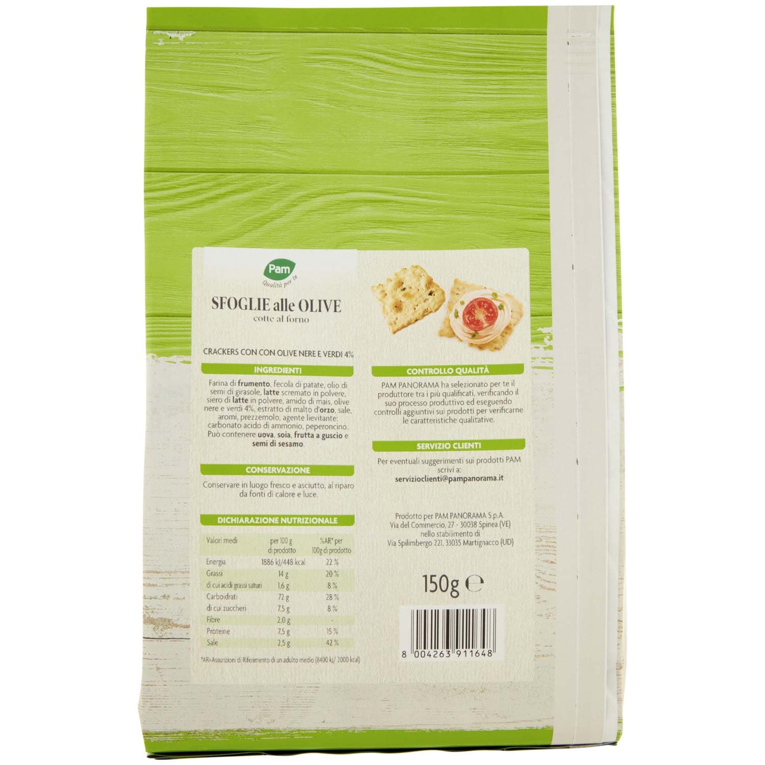 PAM Qualità per te Sfoglia alle Olive 150 g – immagine 5