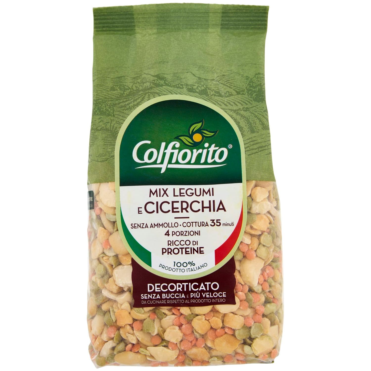 Colfiorito mix legumi e cicerchia decorticato 350 g – immagine 3