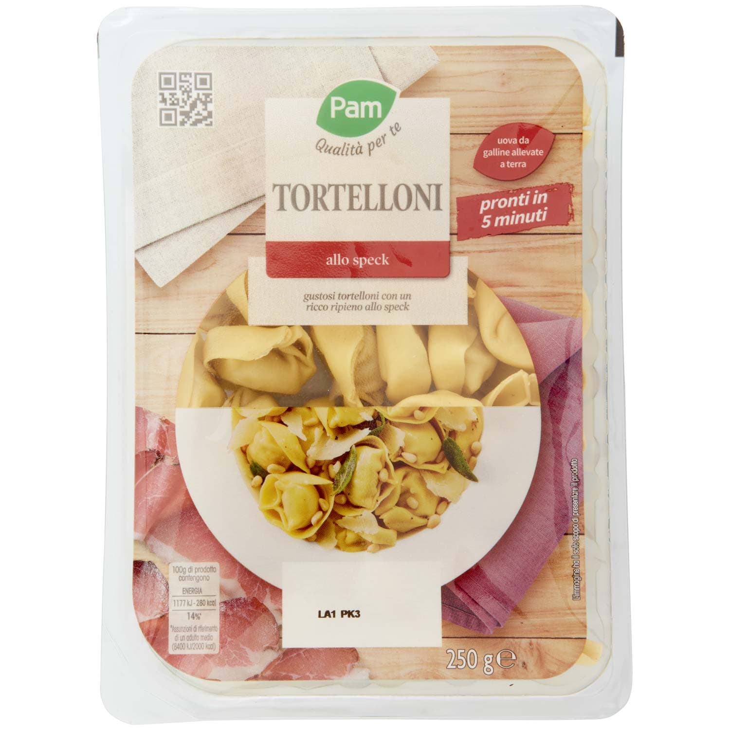 PAM Qualità per te Tortelloni allo speck 250 g – immagine 3