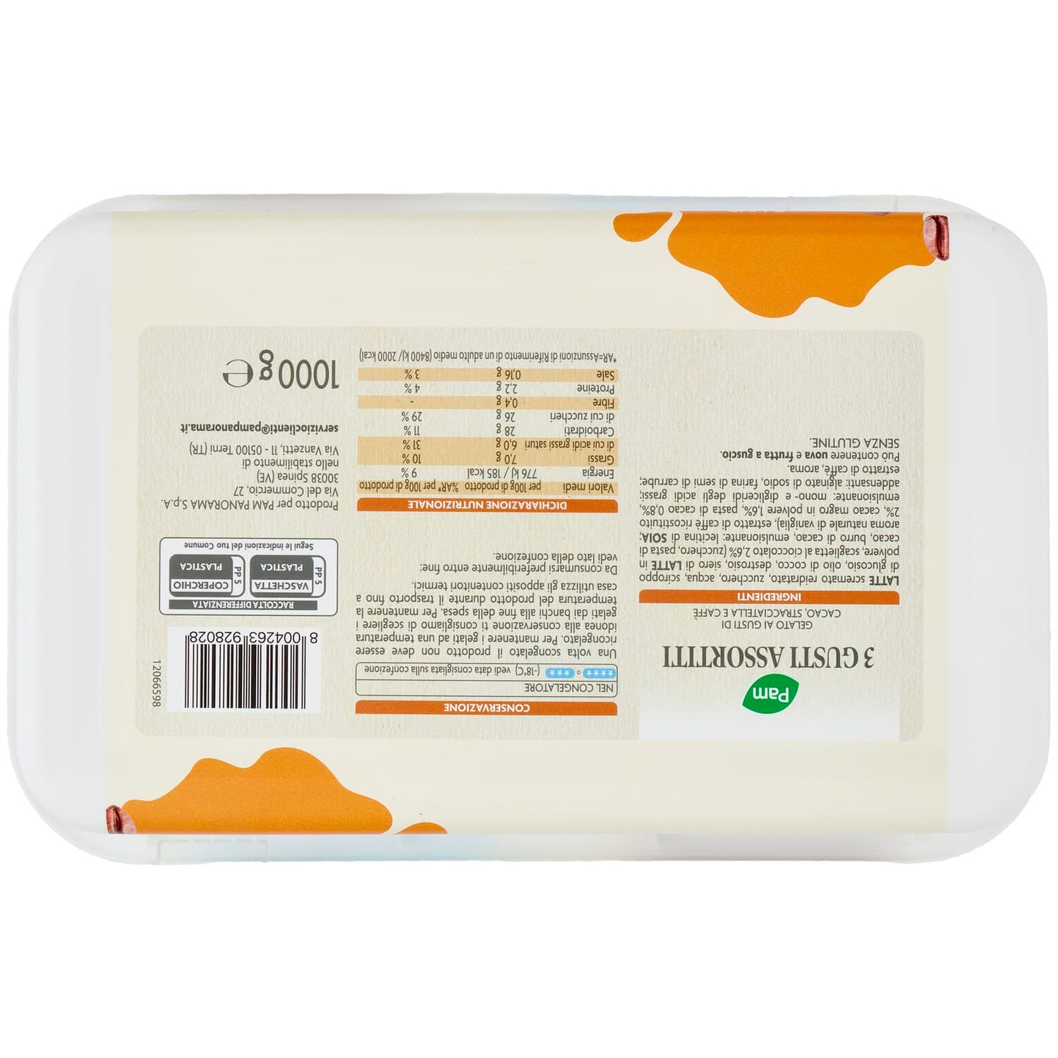 PAM PANORAMA Cacao Stracciatella Caffè 1 kg – immagine 5