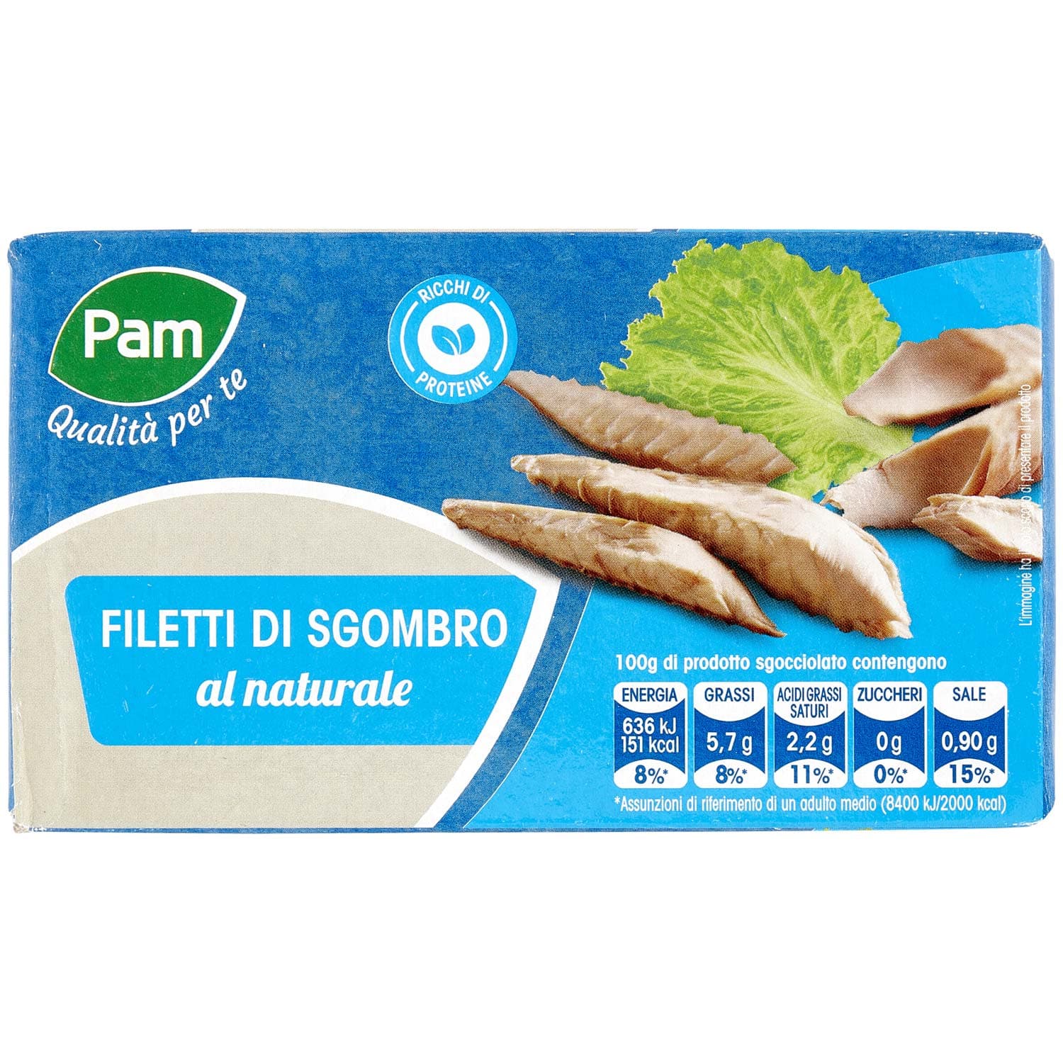 PAM PANORAMA Filetti di Sgombro 125 g – immagine 3