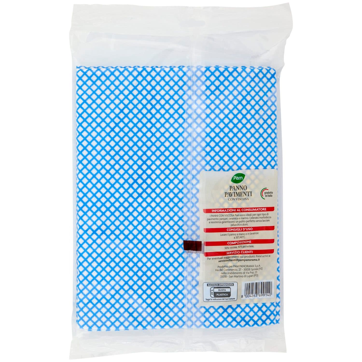 PAM Panni Pavimenti con Viscosa 40x53 cm 2 pz – immagine 5