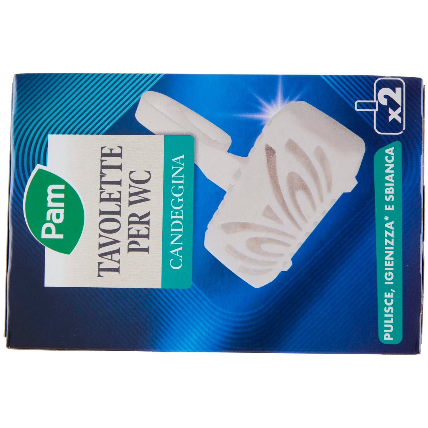 PAM PANORAMA Tavolette per WC con Candeggina 2 pz – immagine 5