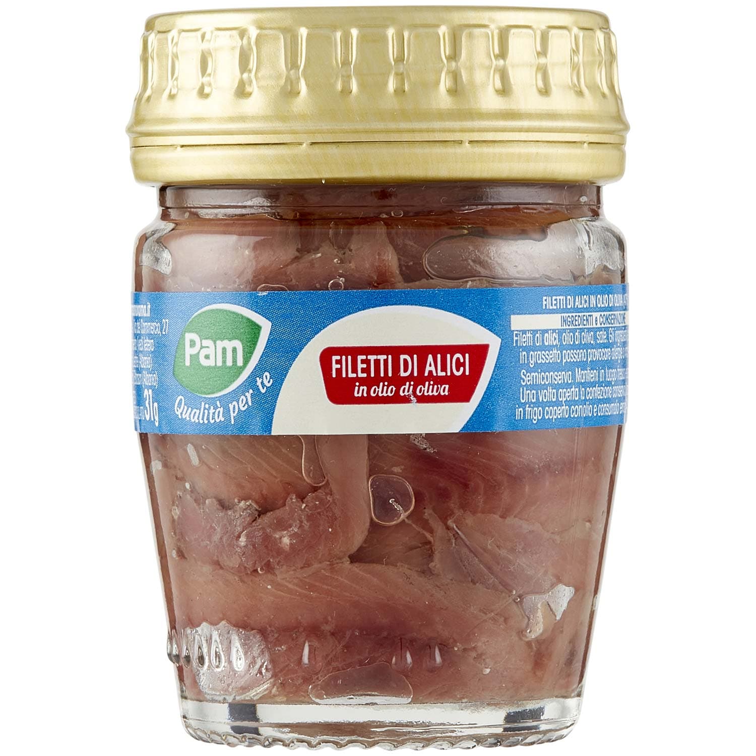 PAM PANORAMA Filetti di Alici in olio d'oliva 58 g – immagine 3