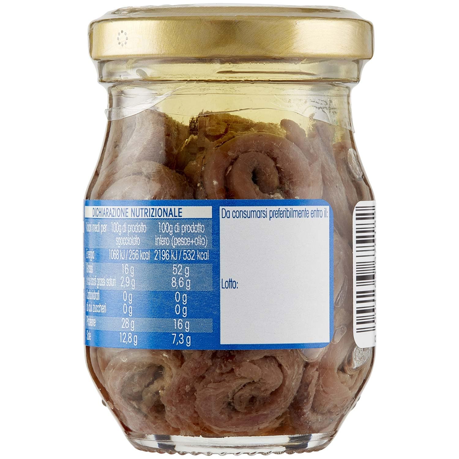 PAM PANORAMA Filetti di Alici Arrotolate in olio d'oliva 90 g – immagine 5