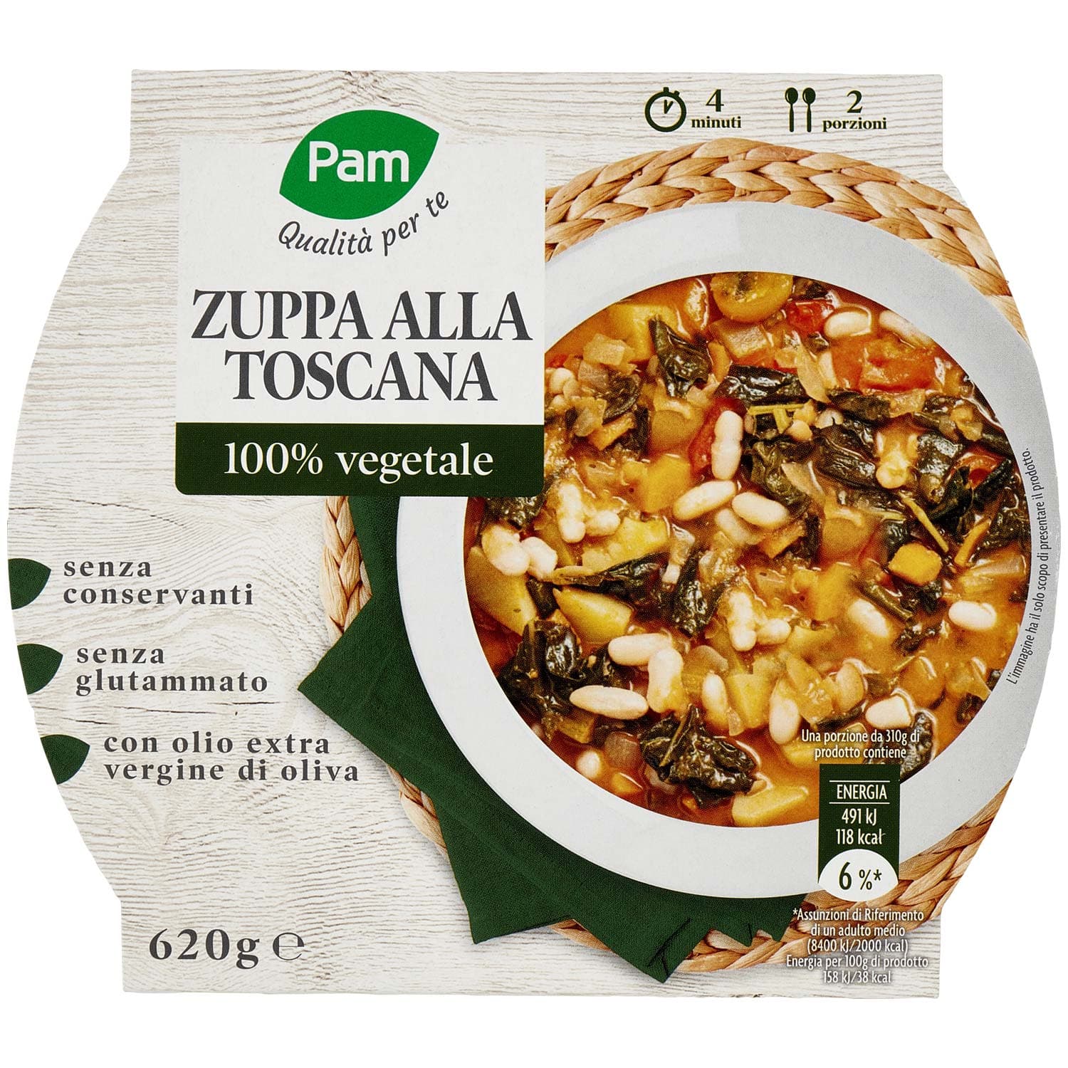 I TESORI Vellutata Zucca e Carote 620 g – immagine 3
