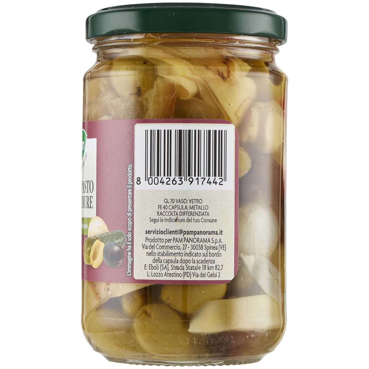 PAM Qualità per te Antipasto di Verdure in olio di oliva 280 g – immagine 6