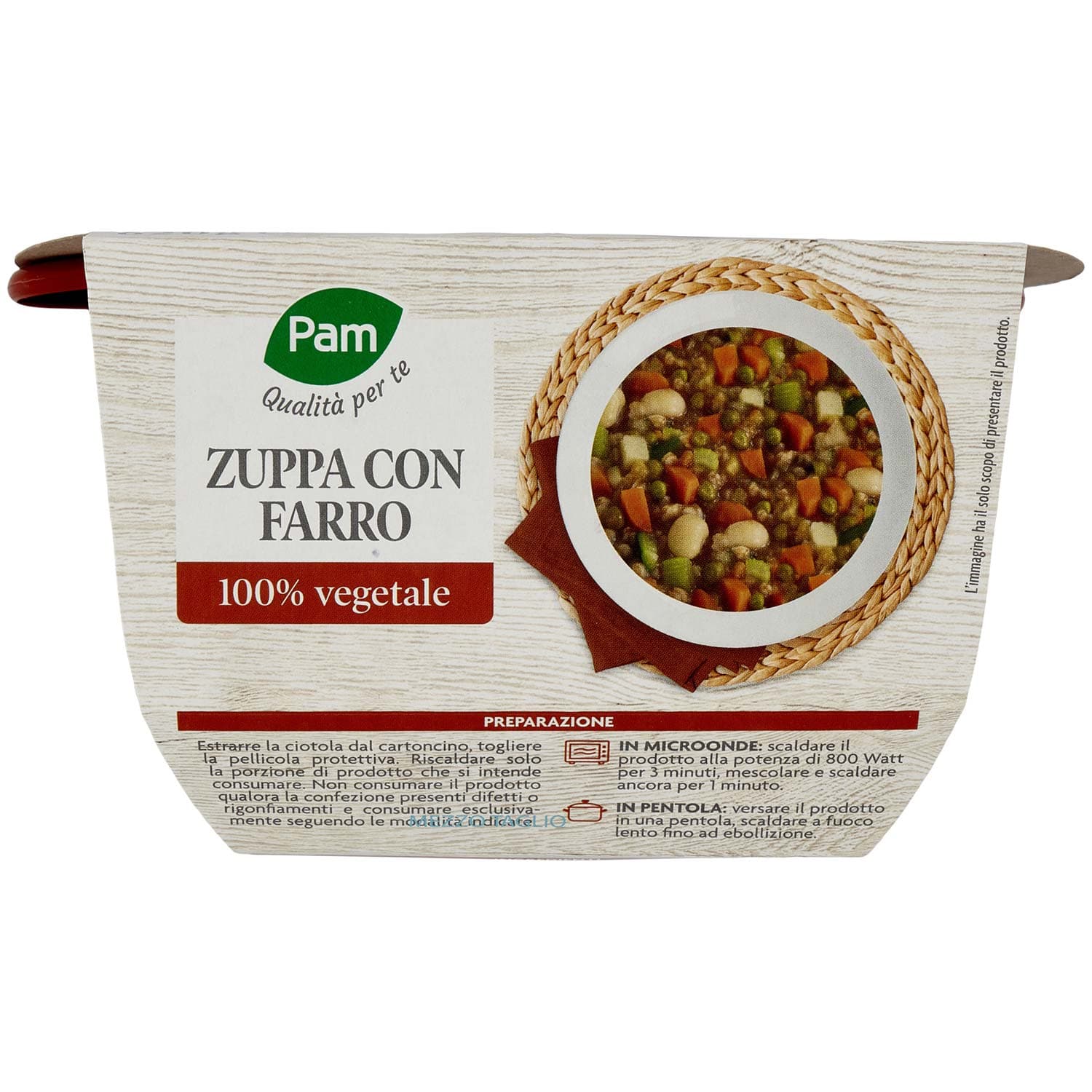 PAM Qualità per te Zuppa con Farro 620 g – immagine 8
