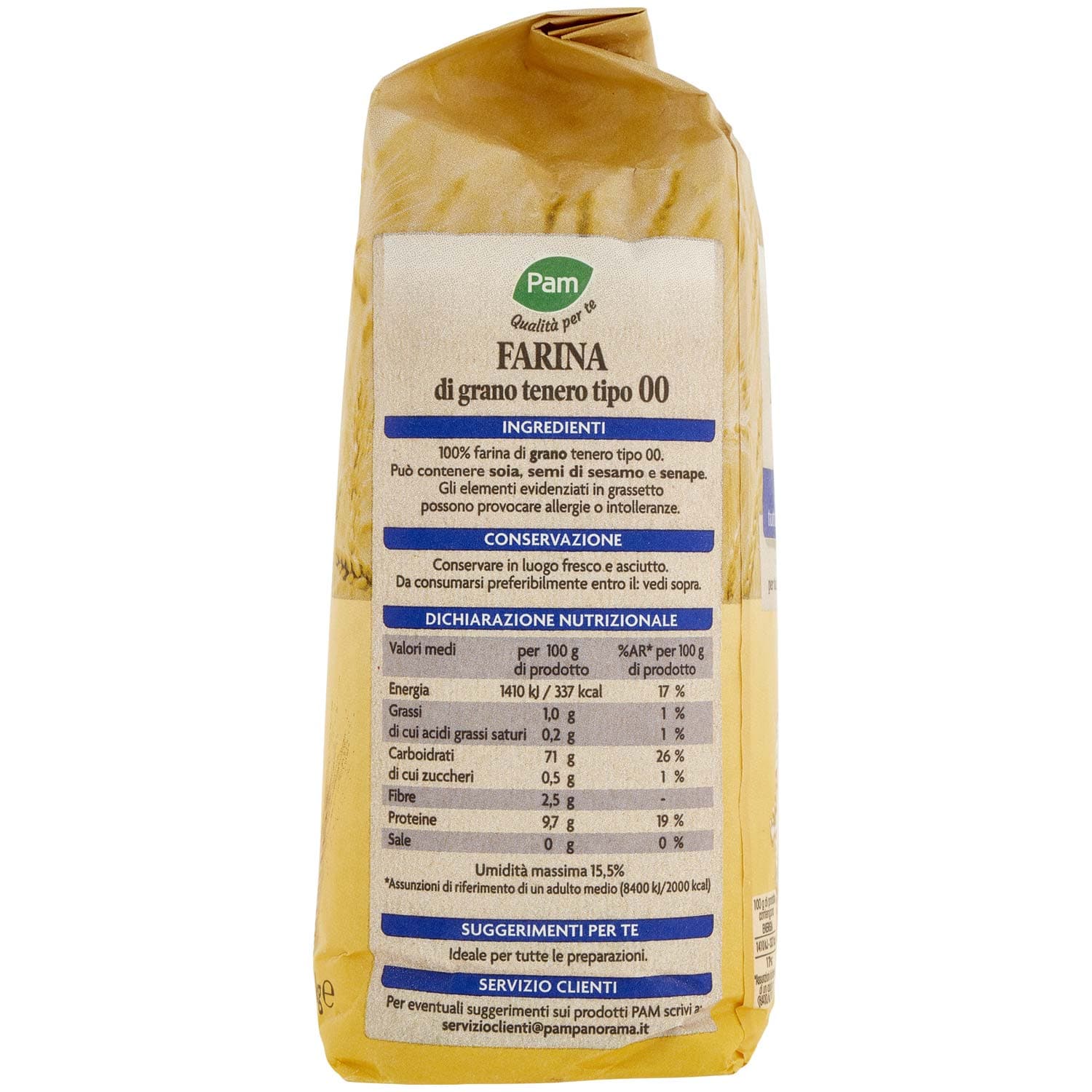 PAM PANORAMA Farina Tipo 00 1 kg – immagine 6