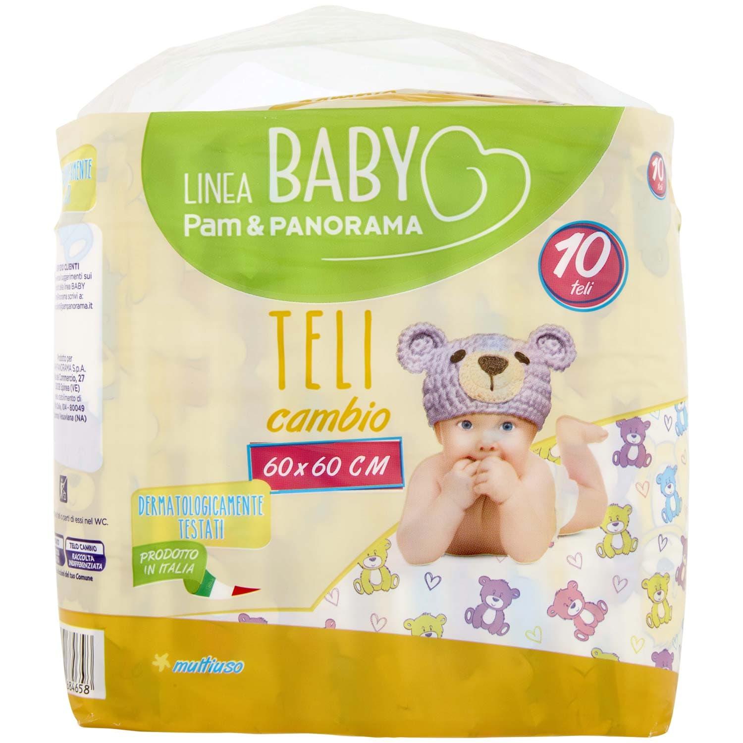 PAM PANORAMA Linea Baby Teli cambio 10 pz – immagine 3