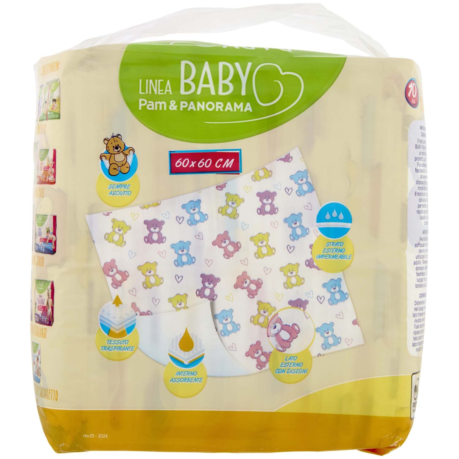 PAM PANORAMA Linea Baby Teli cambio 10 pz – immagine 5