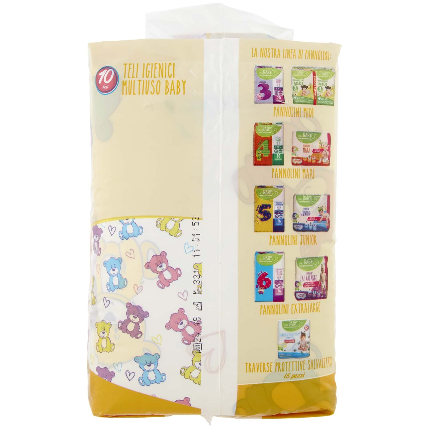 PAM PANORAMA Linea Baby Teli cambio 10 pz – immagine 6