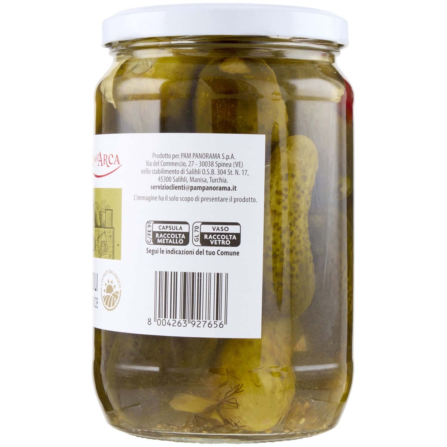 TESORI DELL'ARCA Cetrioli in Agrodolce 670 g – immagine 6