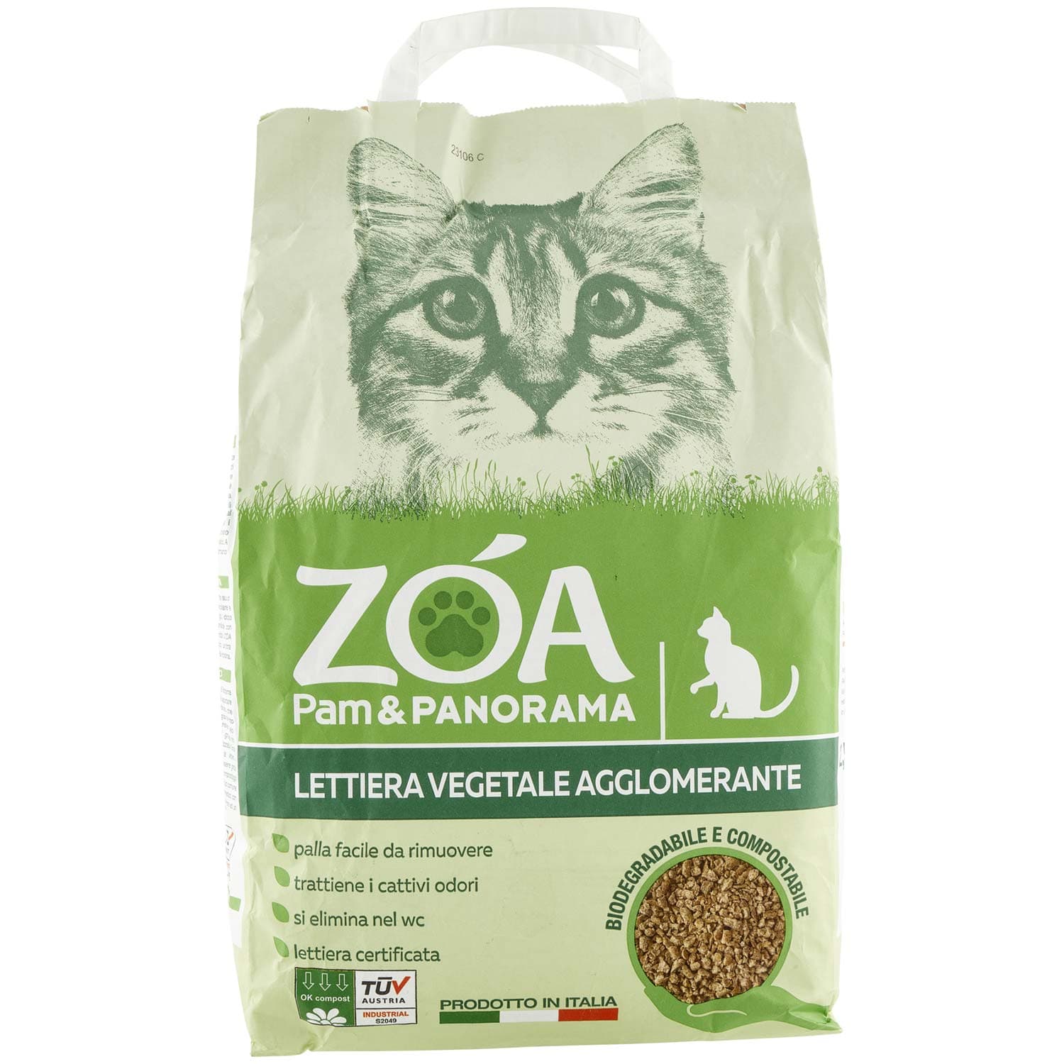 Z”A Lettiera Vegetale Agglomerante 2,5 Kg – immagine 3
