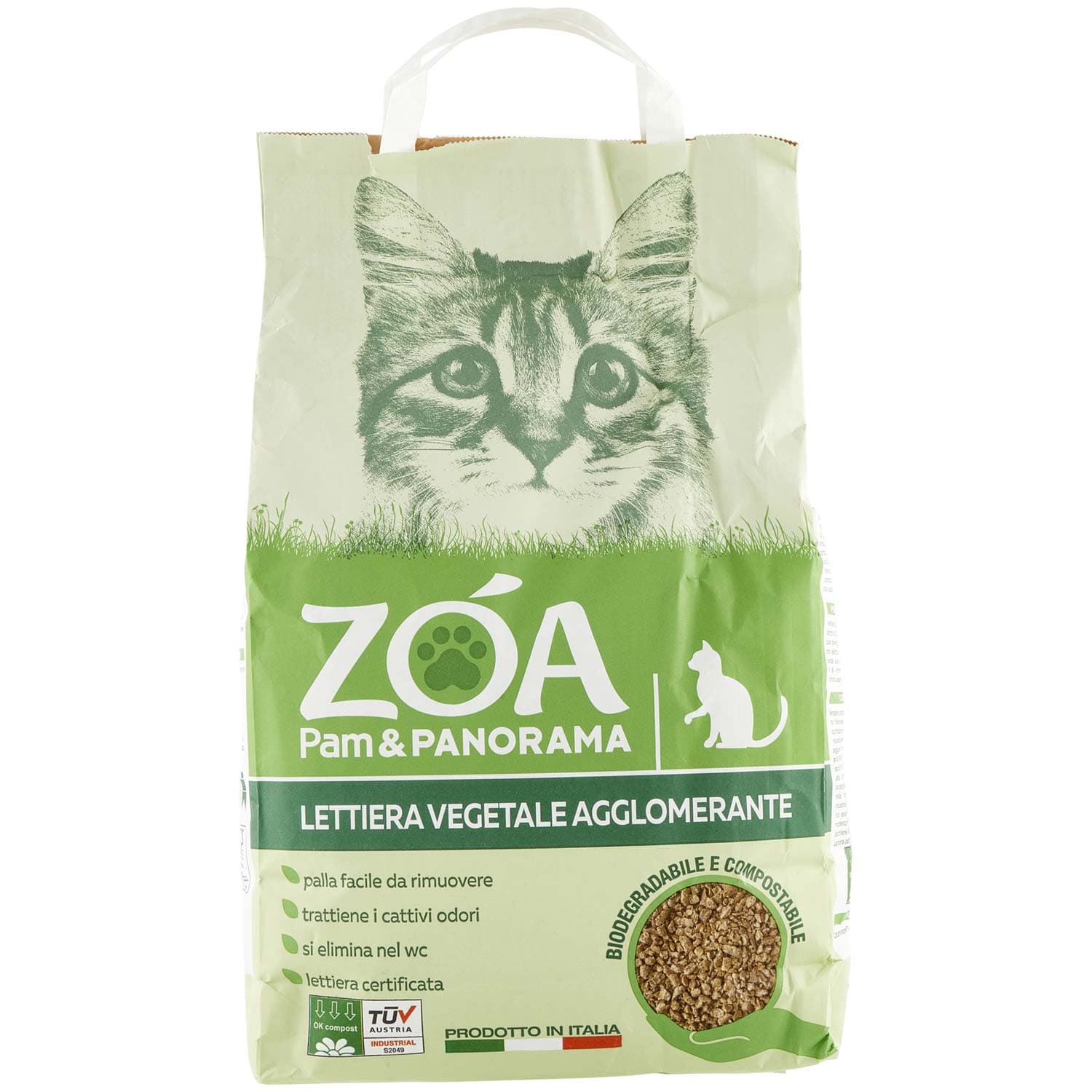 Z”A Lettiera Vegetale Agglomerante 2,5 Kg – immagine 5