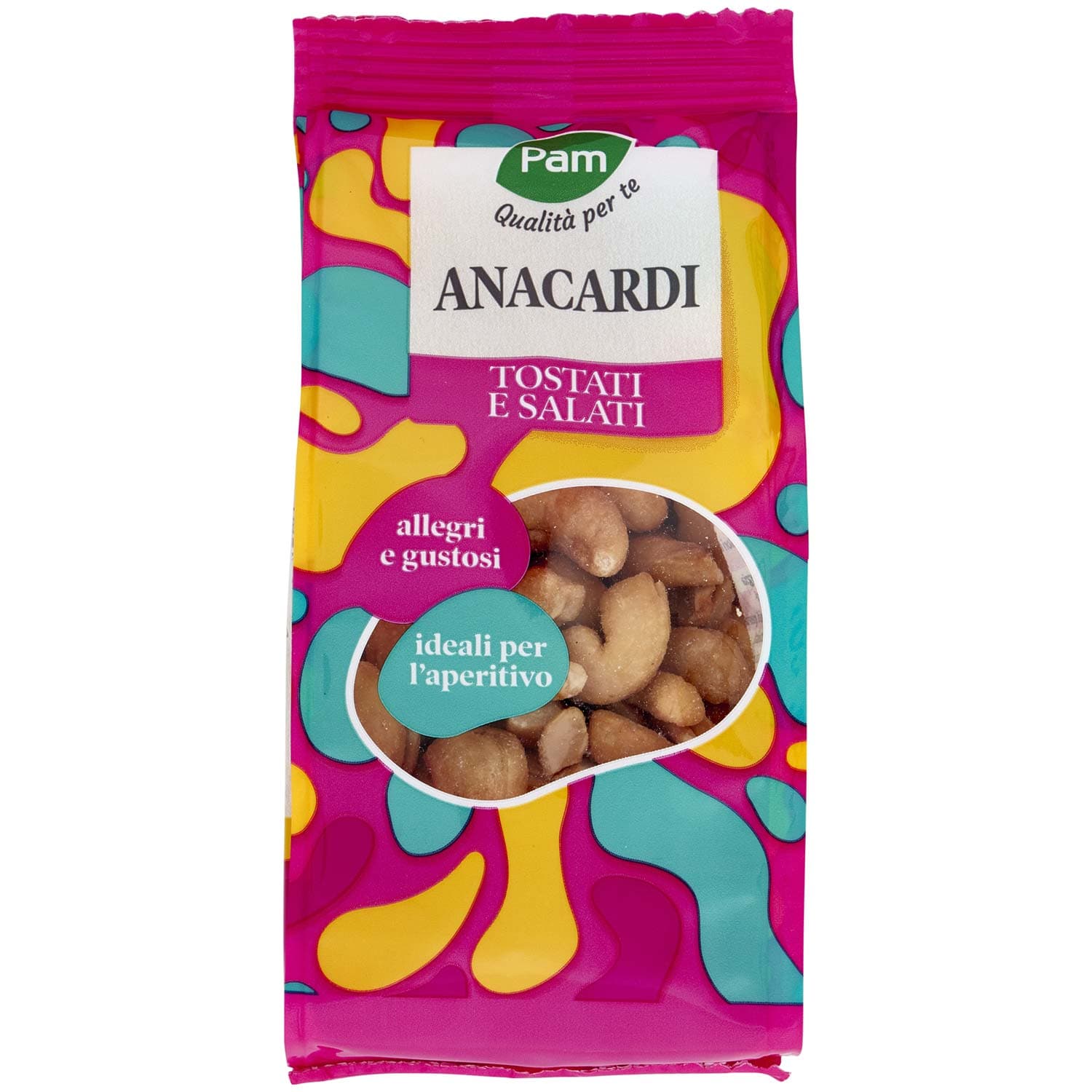 PAM Qualità per te Anacardi Tostati e Salati 150 g – immagine 3