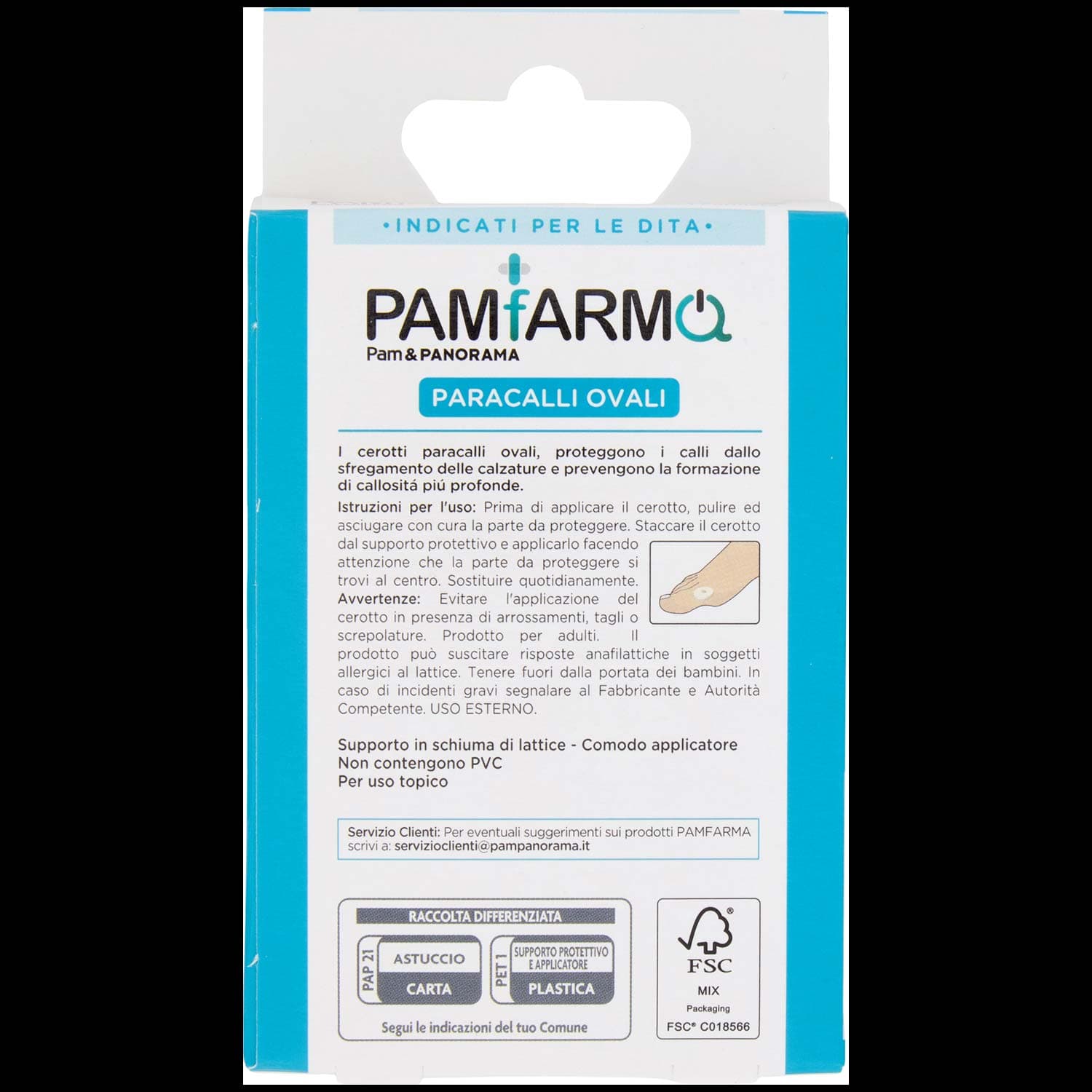 PAM PANORAMA Paracalli Ovali 1 Formato 18 pz – immagine 5