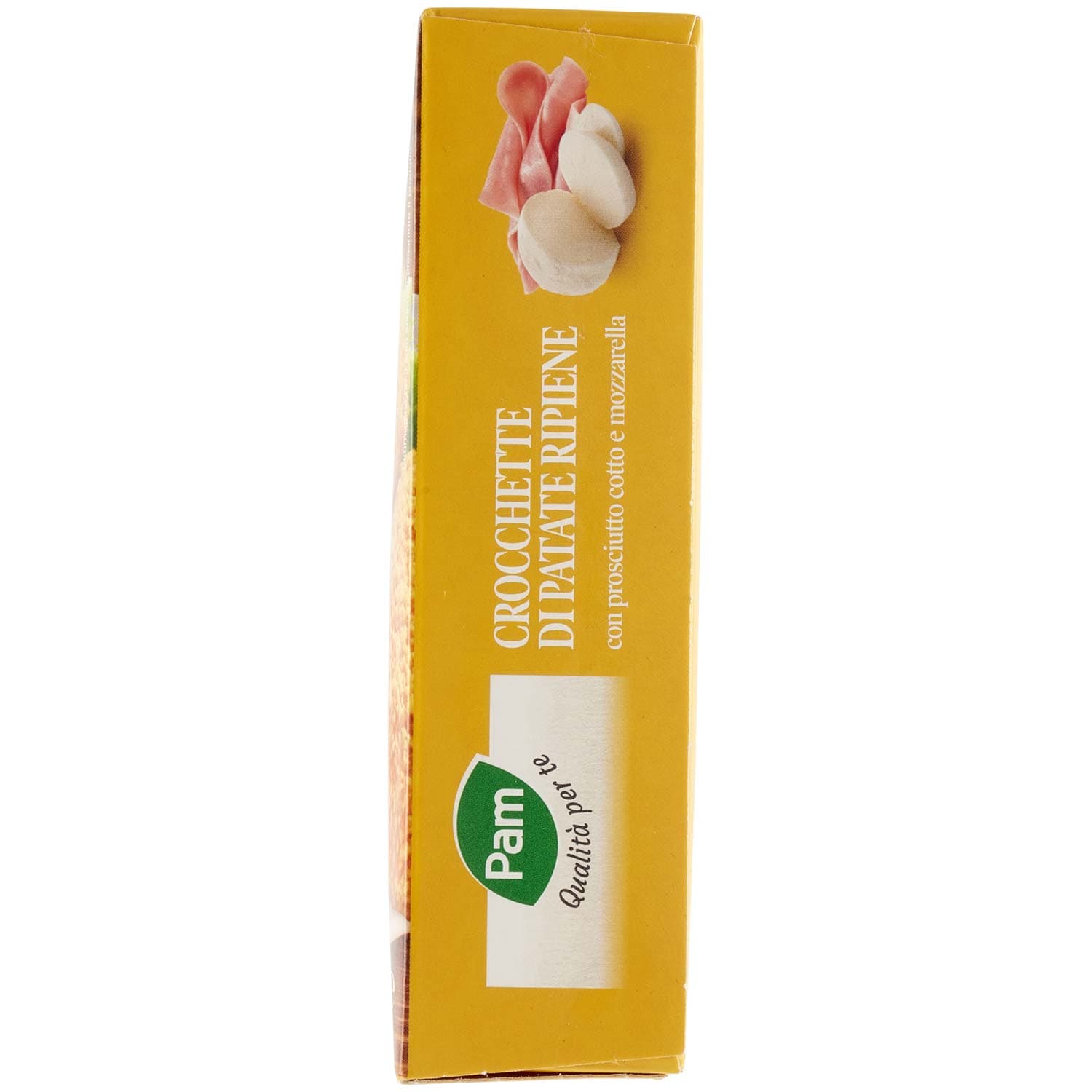 PAM PANORAMA Crocchette di Patate Ripiene con mozzarella e prosciutto cotto surgelate 315g (63g x 5) – immagine 6