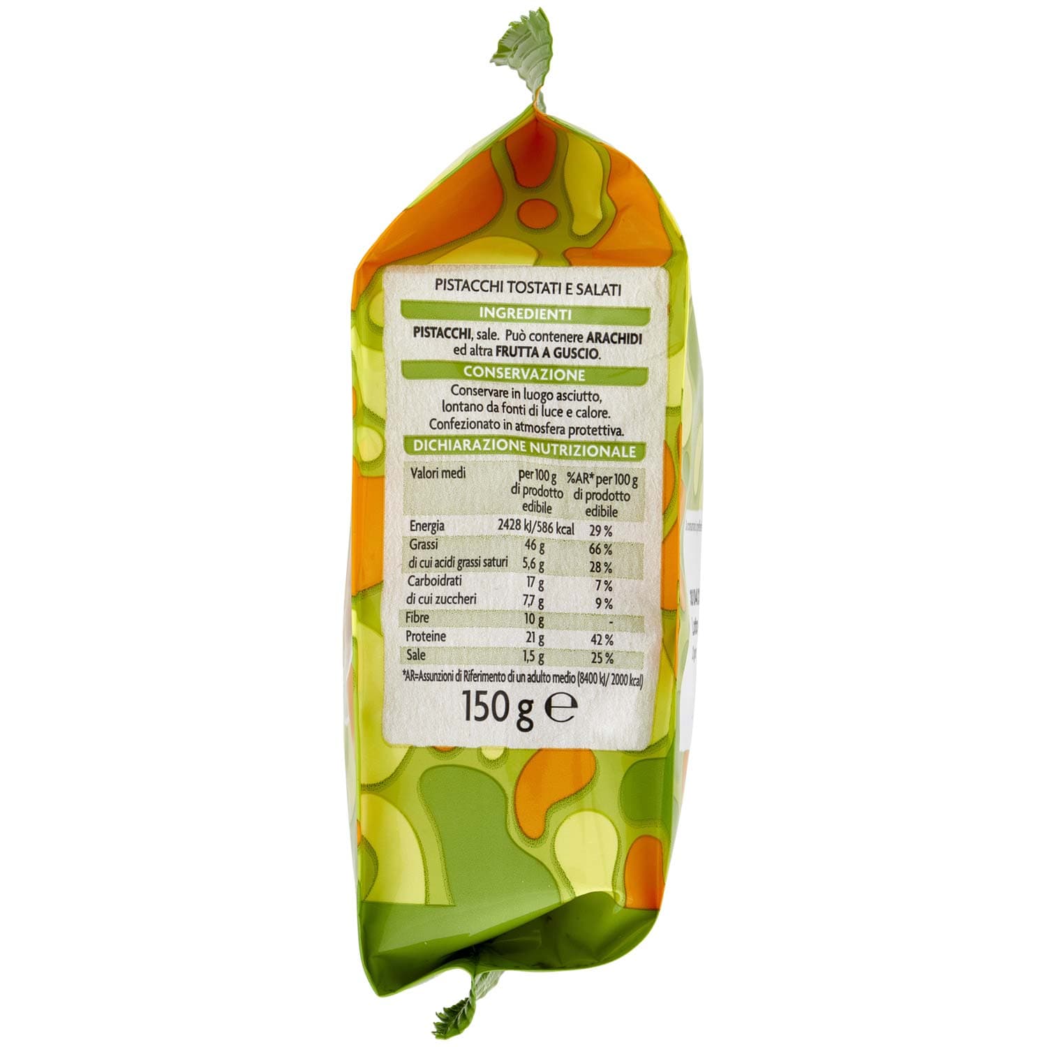 PAM Qualità per Pistacchi Tostati e Salati 150 g – immagine 6