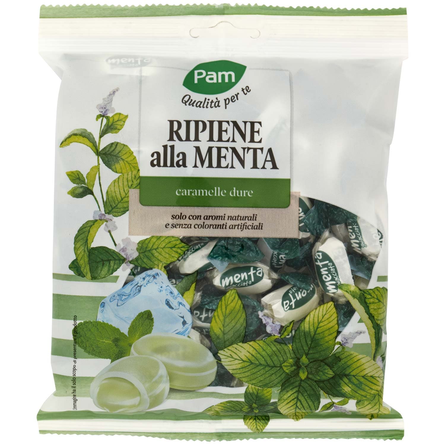 PAM PANORAMA Caramelle Ripiene menta ghiacciata 200 g – immagine 3