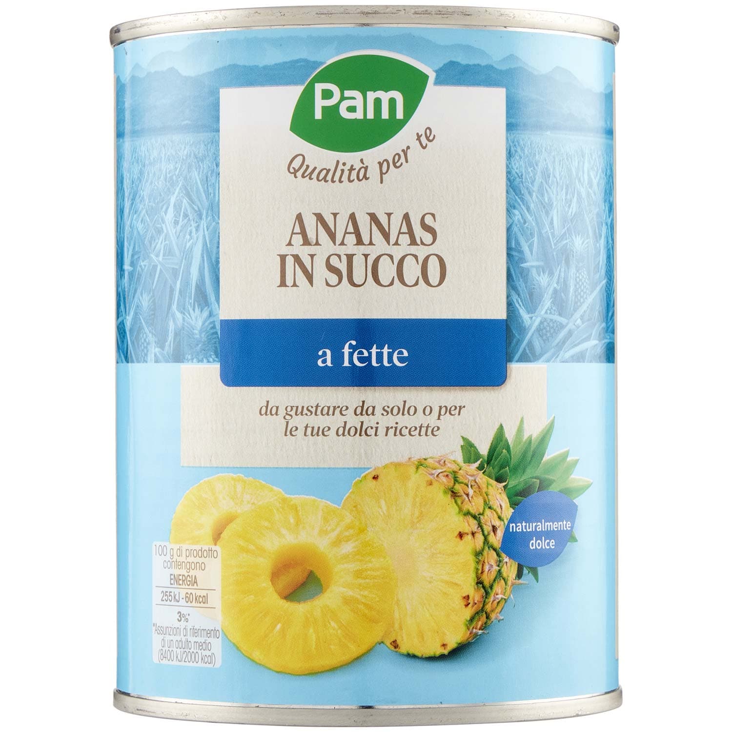 PAM Qualità per te Ananas a Fette al naturale 565 g – immagine 3