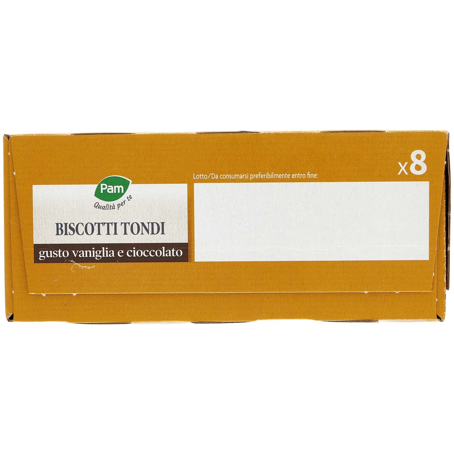 PAM Qualità per te Biscotti Tondi gusto vaniglia e cioccolato 8 x 35 g – immagine 4