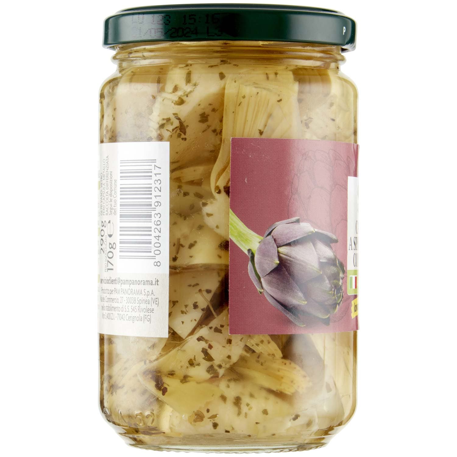 PAM Qualità per te Carciofi a Spicchi alla Contadina 290 g – immagine 4