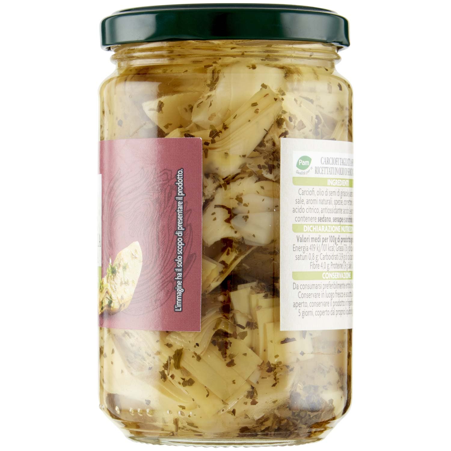 PAM Qualità per te Carciofi a Spicchi alla Contadina 290 g – immagine 6
