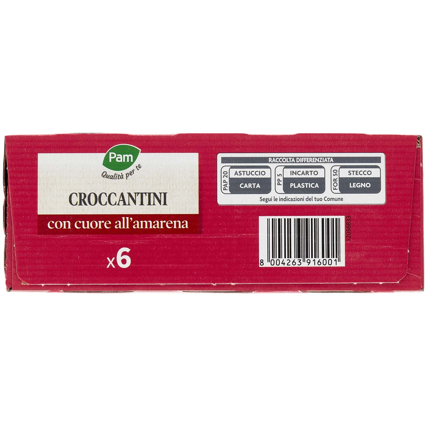 PAM Qualità per te Croccantini con cuore all'amarena 6 x 60 g – immagine 6