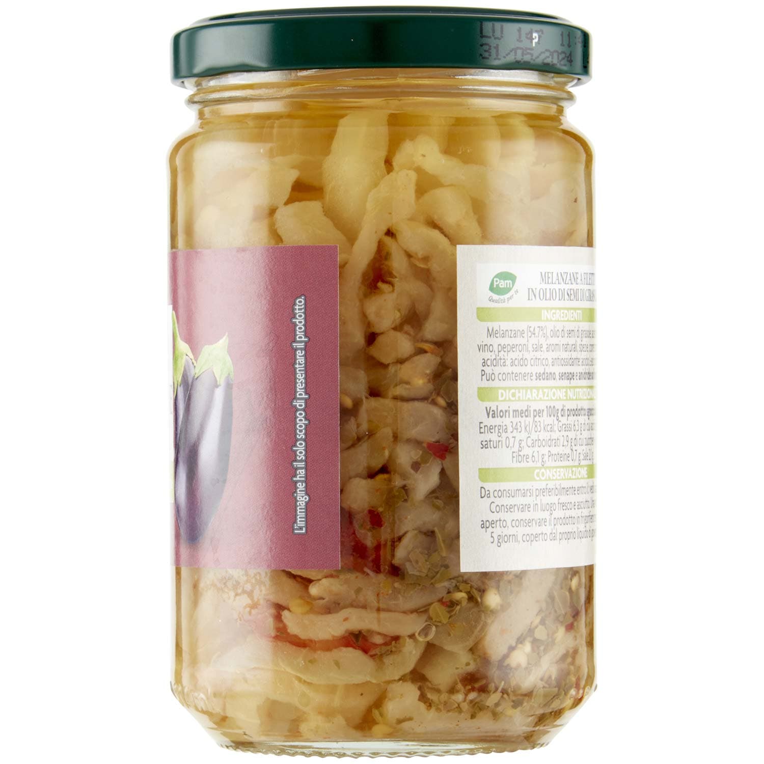 PAM Qualità per te Melanzane a Filetti 280 g – immagine 6