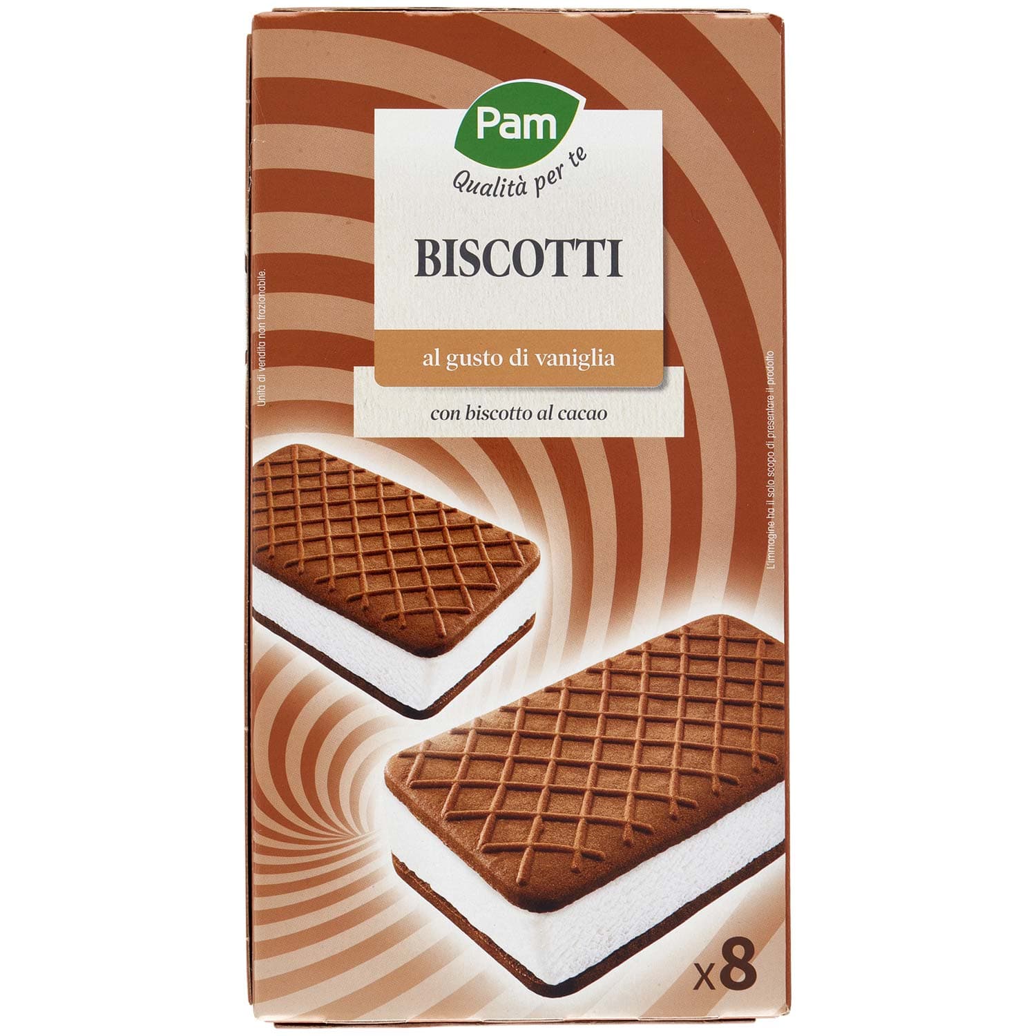 PAM Qualità per te Biscotti al gusto di vaniglia 8 x 50 g – immagine 5