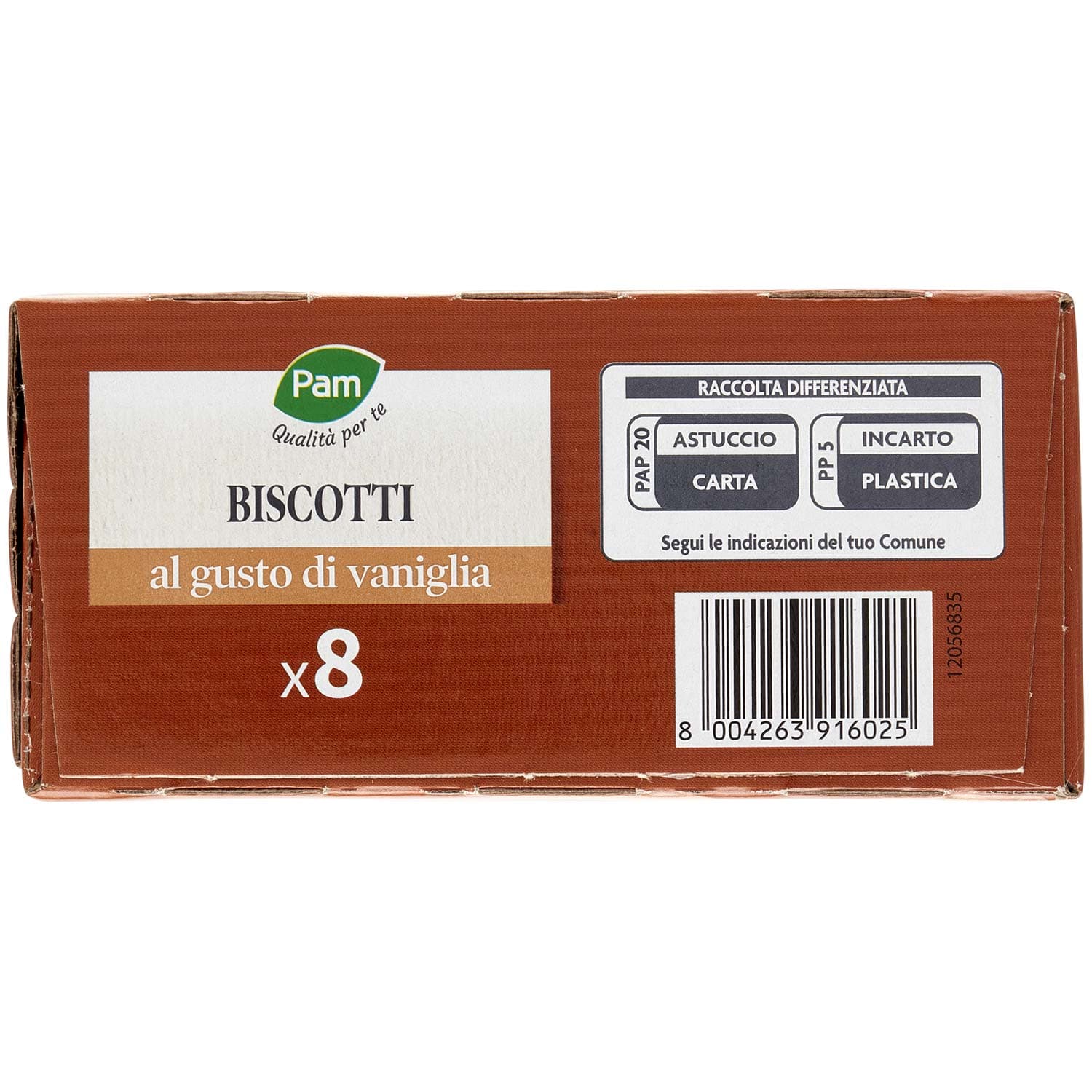 PAM Qualità per te Biscotti al gusto di vaniglia 8 x 50 g – immagine 6