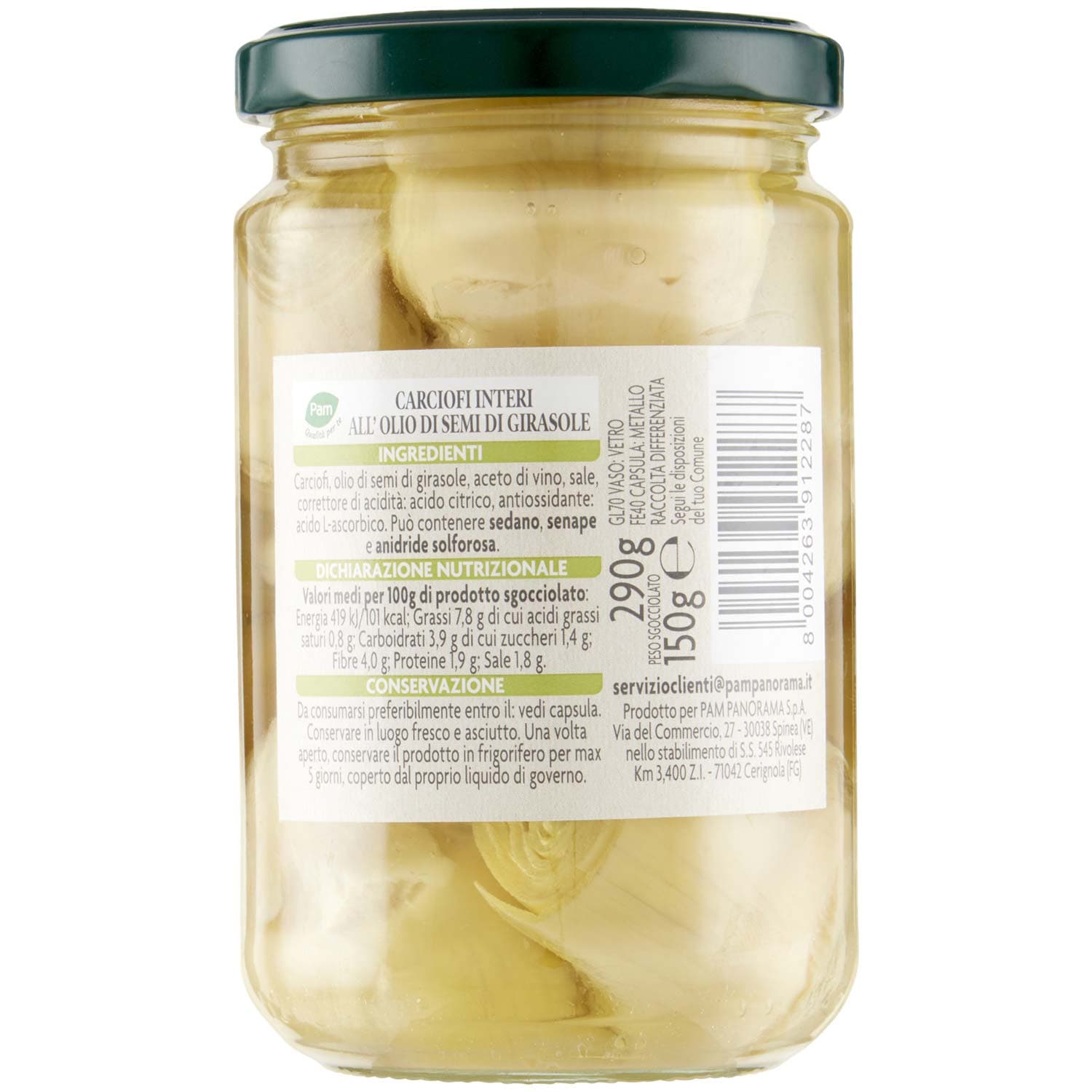 PAM Qualità per te Carciofi Interi 290 g – immagine 5