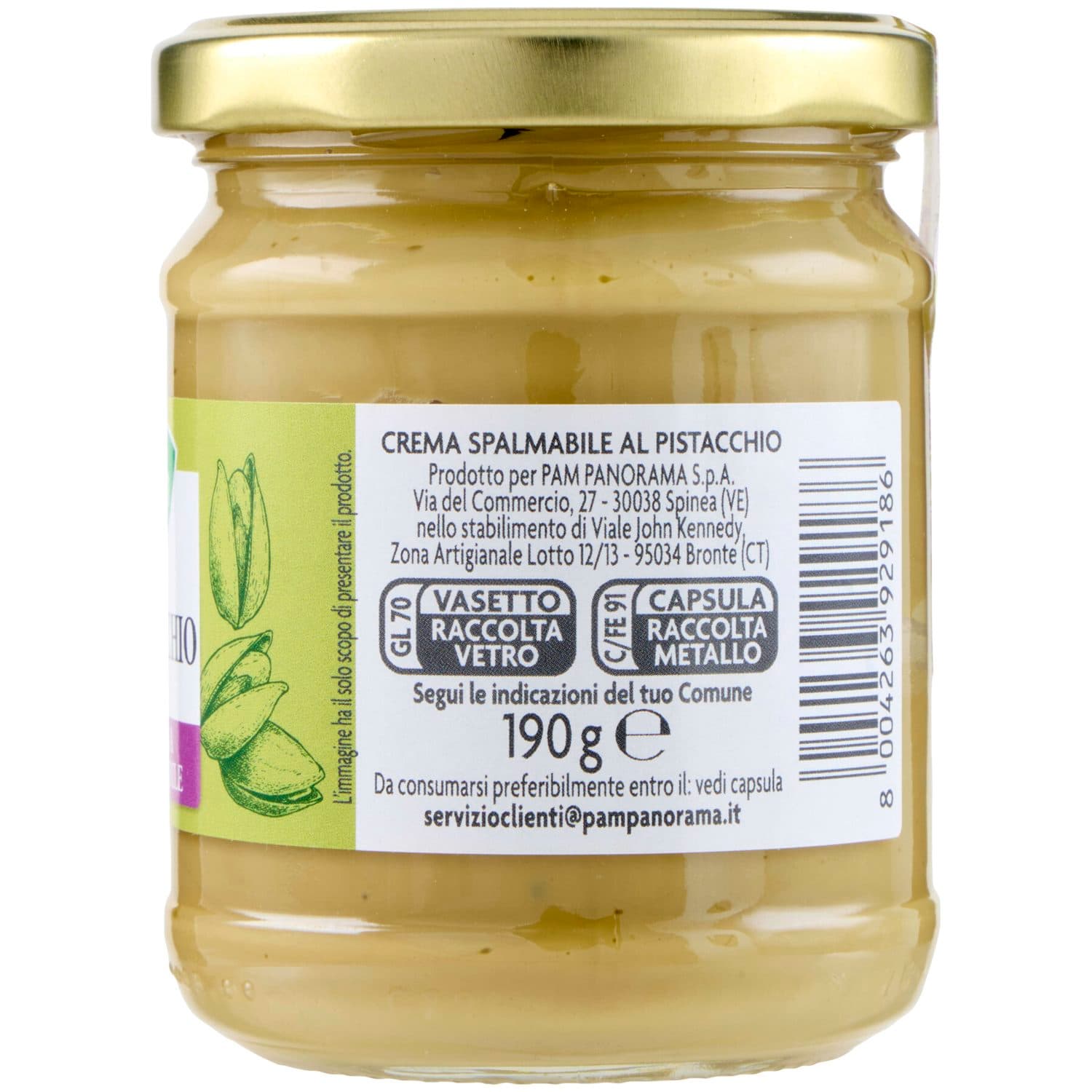 PAM Pistacchio Crema Spalmabile 190 g – immagine 6