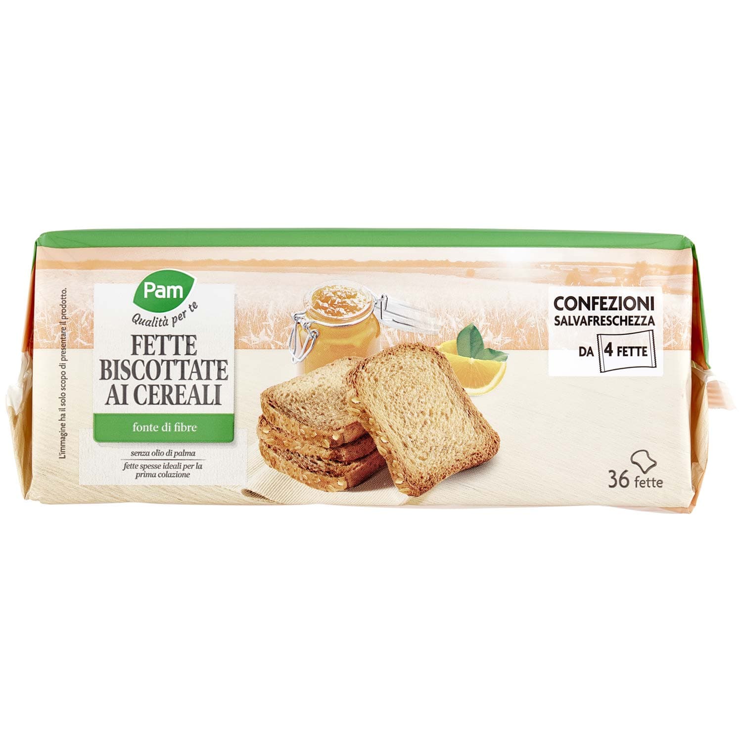 PAM Qualità per te Fette Biscottate ai Cereali 9 x 36 g – immagine 7