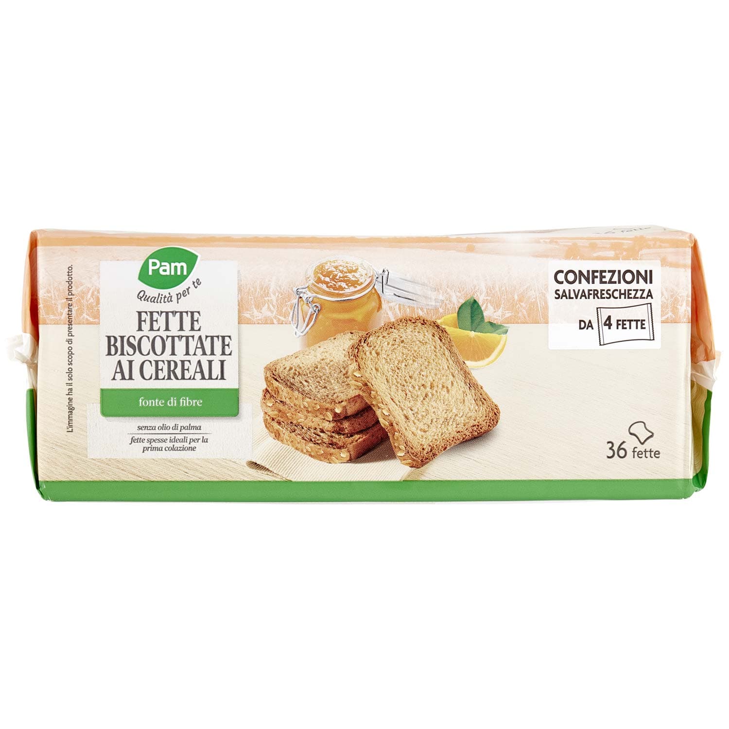 PAM Qualità per te Fette Biscottate ai Cereali 9 x 36 g – immagine 8