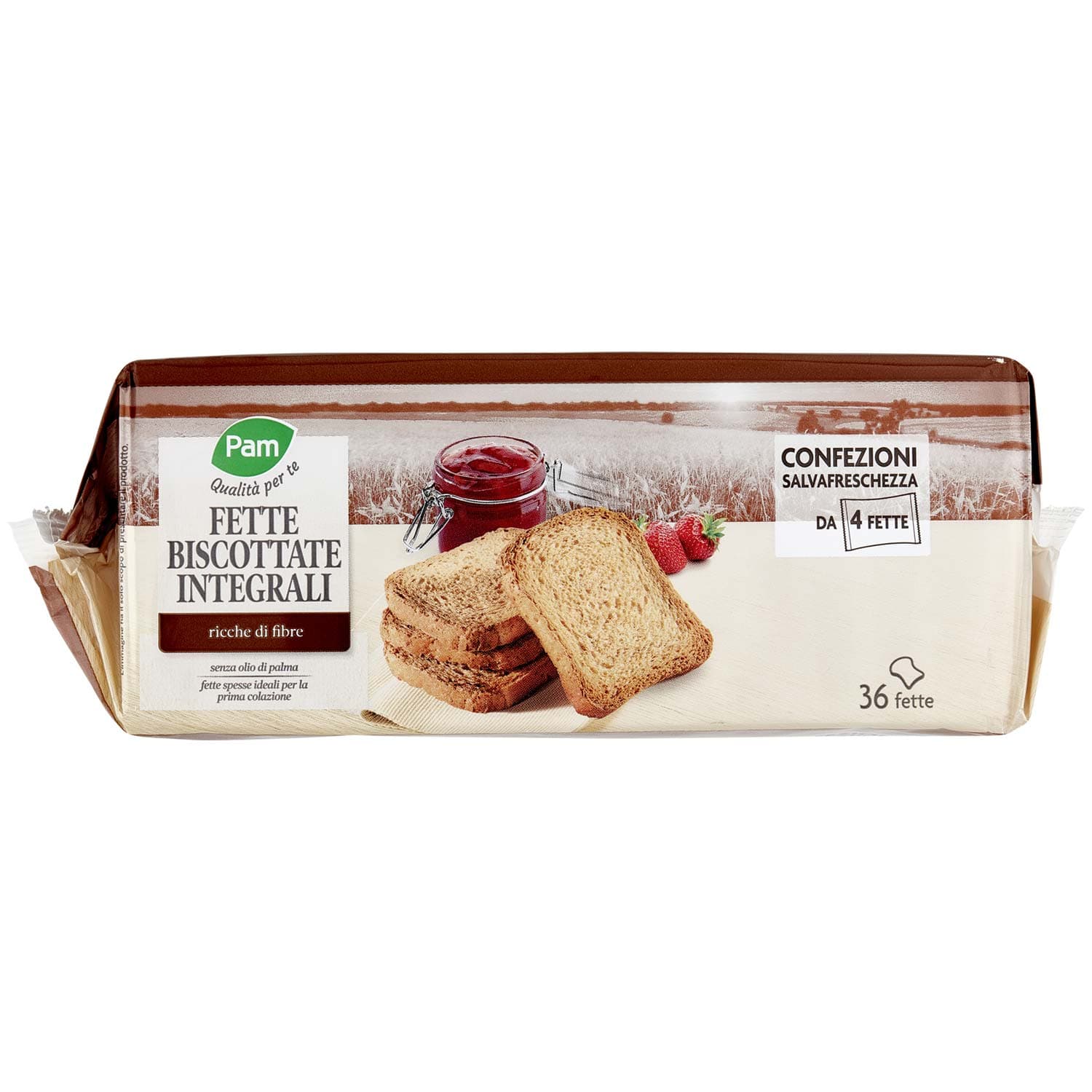 PAM Qualità per te Fette Biscottate Integrali 9 x 36 g – immagine 7