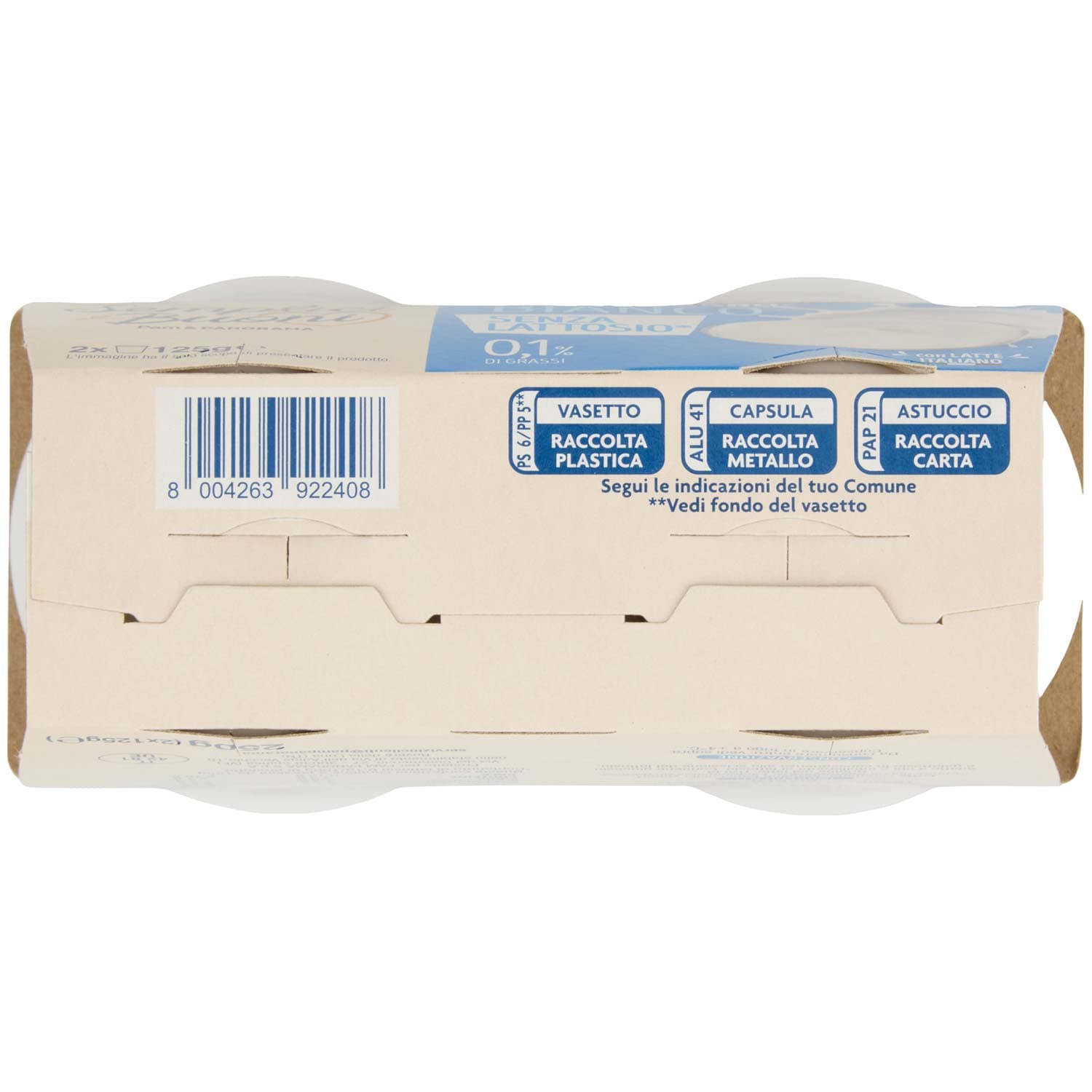 SEMPLICI E BUONI Senza Lattosio Yogurt Magro Bianco 2 x 125 g – immagine 8