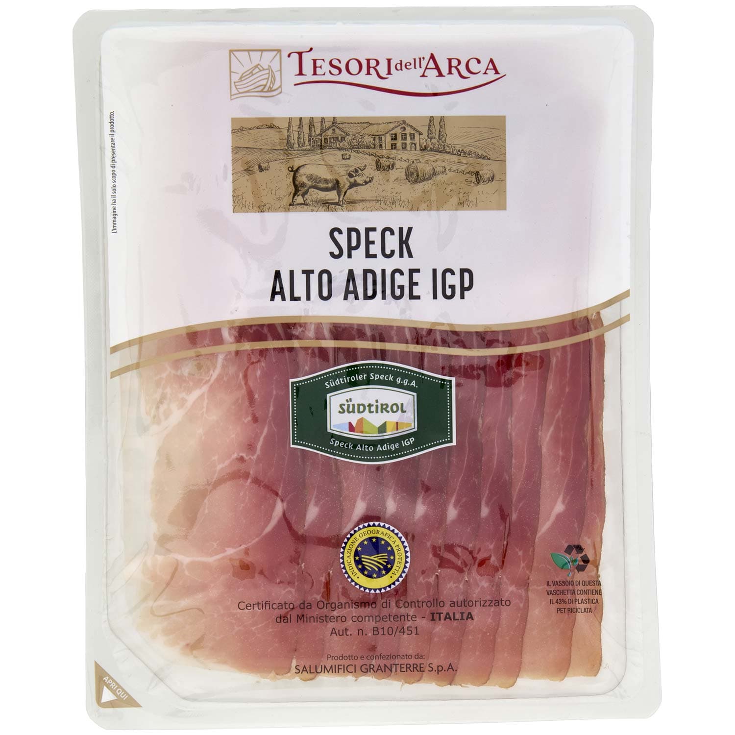 TESORI DELL'ARCA Speck Alto Adige IGP 100 g – immagine 3