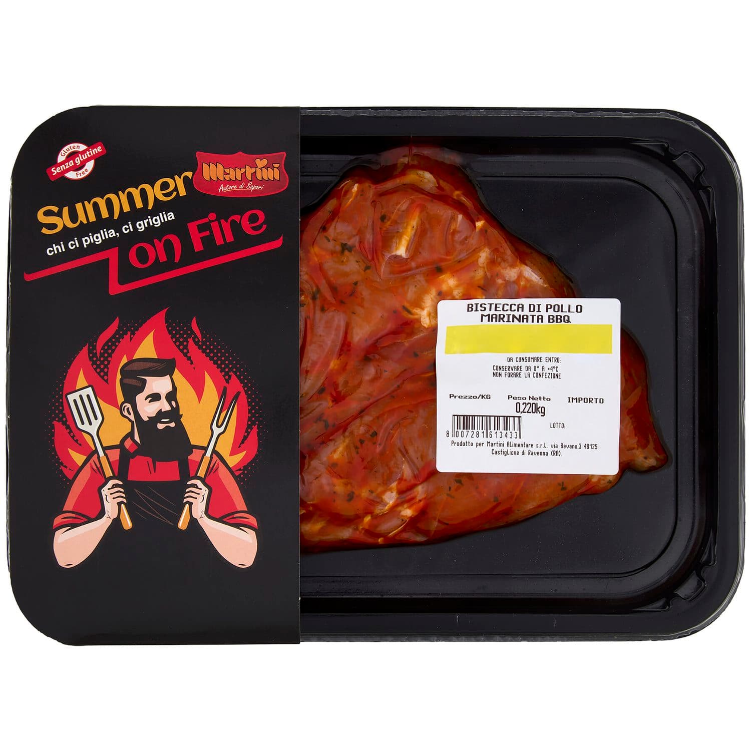 Martini Summer on Fire Bistecca di Pollo Marinata BBQ 220 g – immagine 3