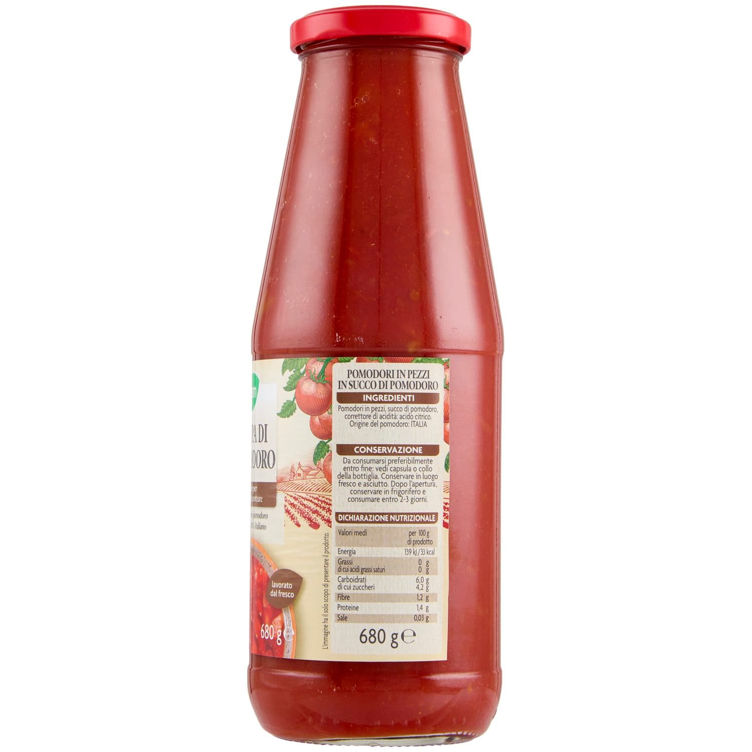 PAM PANORAMA Polpa di Pomodoro 680 g – immagine 6