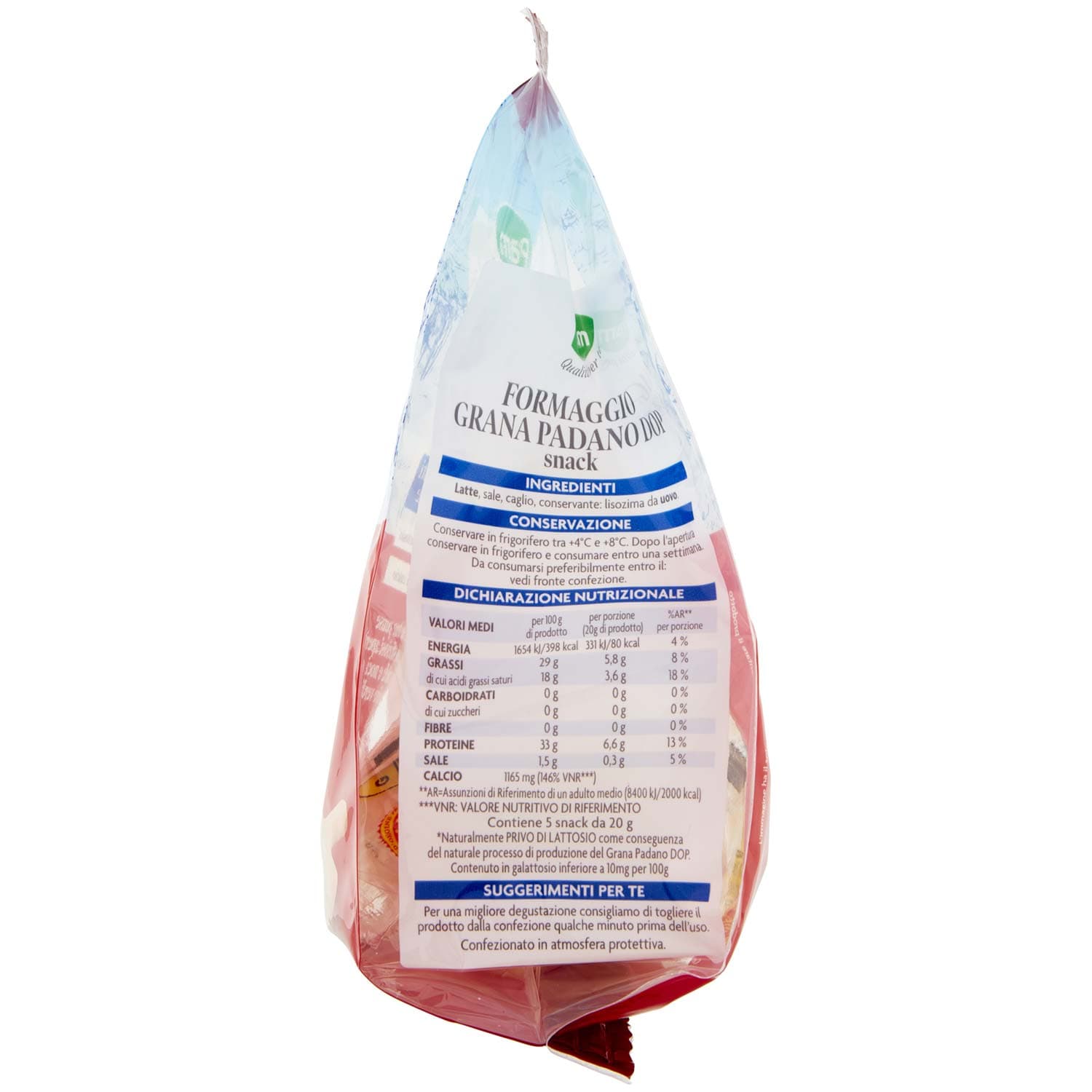 PAM PANORAMA Grana Padano DOP Snack 100 g – immagine 6