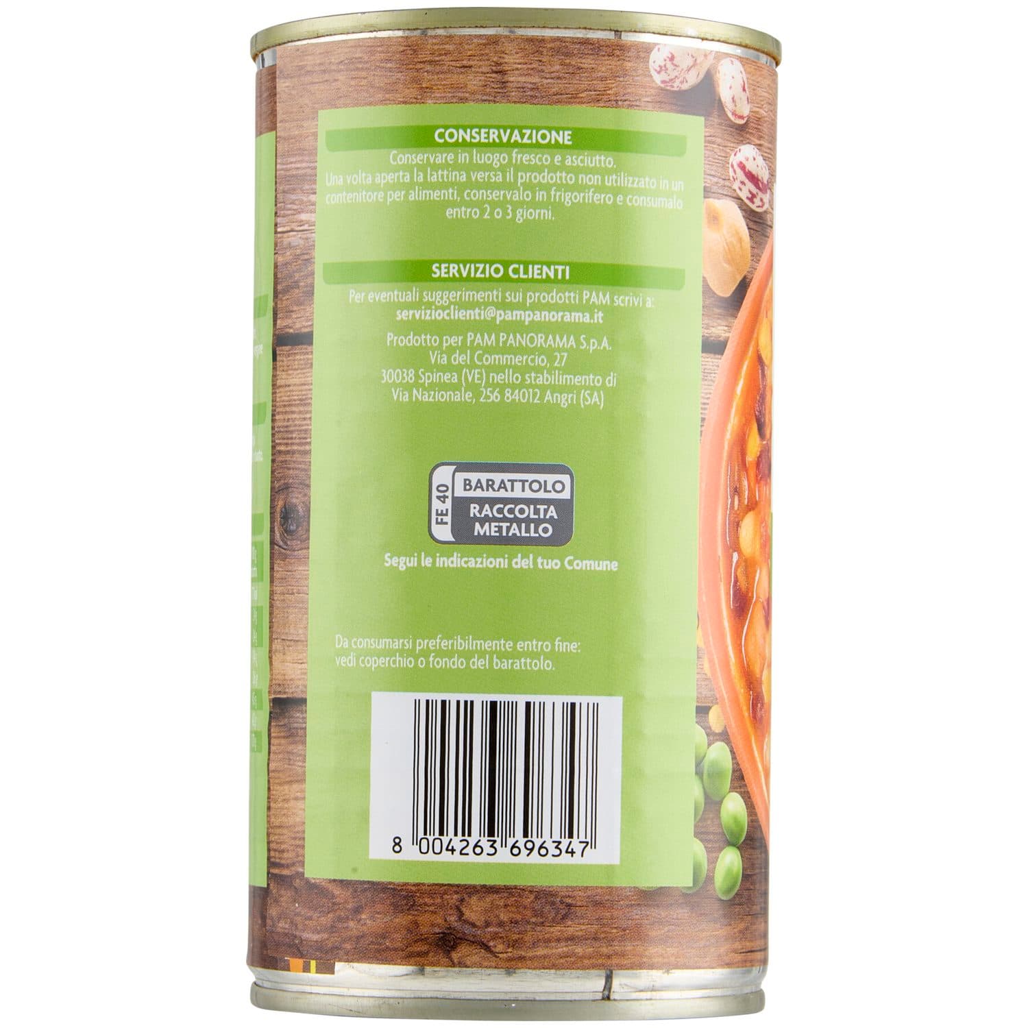 PAM Zuppa di Legumi 500 g – immagine 4